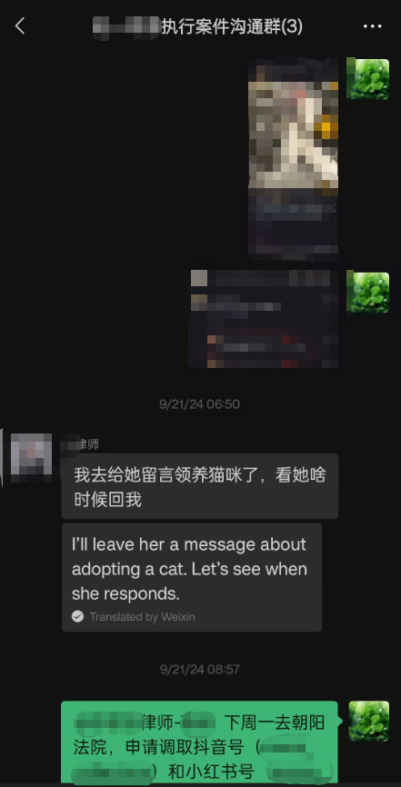 与律师沟通如何依法查明被执行人目前实际居住信息截图2