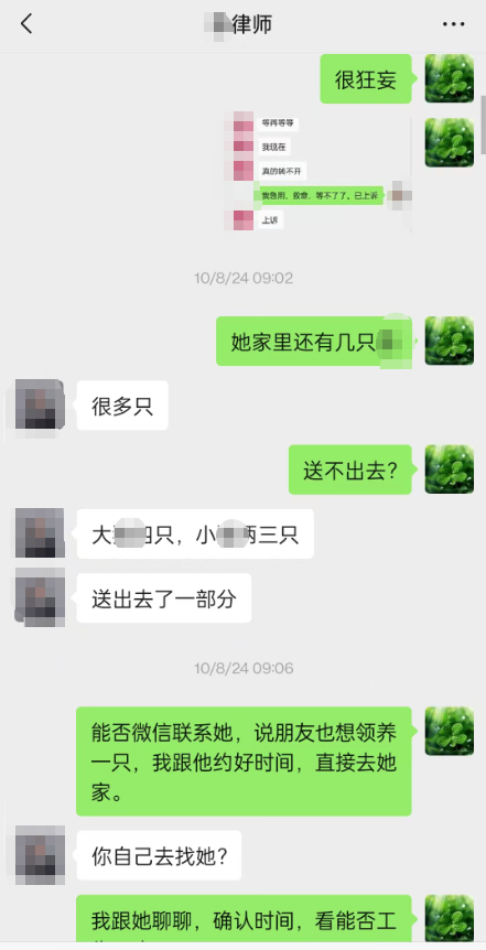 与律师沟通记录截图1
